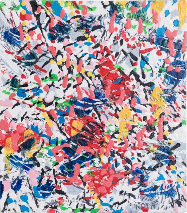 Sommerlich
15 x 13 cm
Öl, Acryl auf Holz
2020