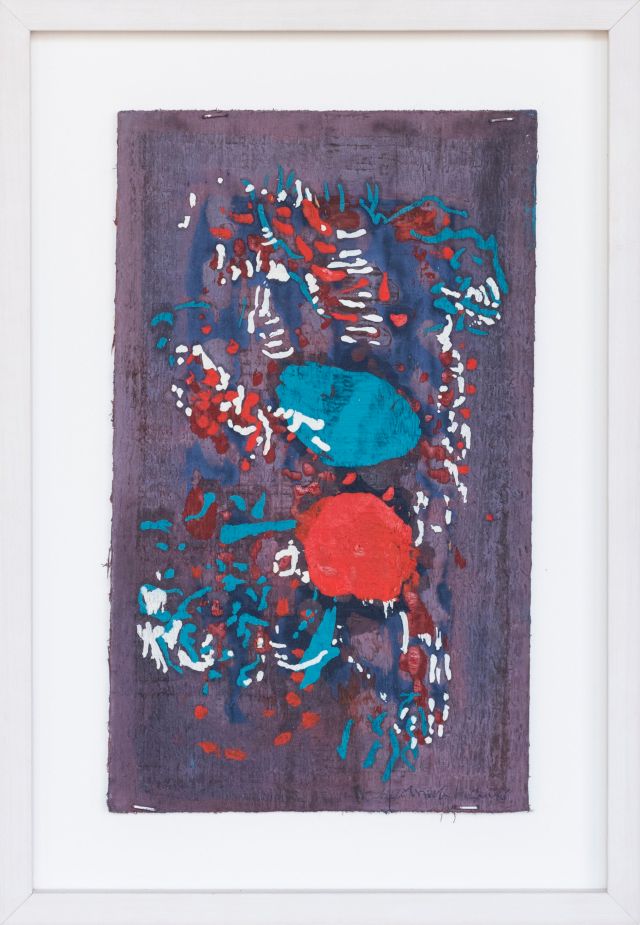 das blühende Brettchen
27 x 16 cm
Öl auf Holz
2008