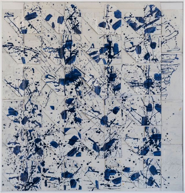 Wasserschlacht – aus meinem Lepantozyklus
70 x 70 cm
Öl auf Pappe
1987/88