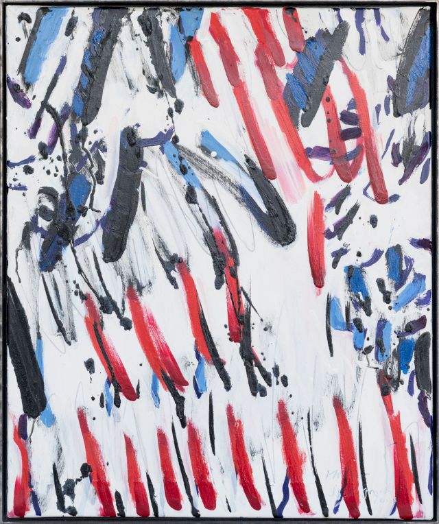 Rot und Blau
60 x 50 cm
Öl auf Leinwand
2000