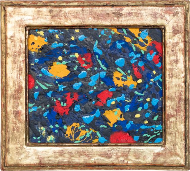 nachts
13 x 16 cm
Öl auf Holz
2020