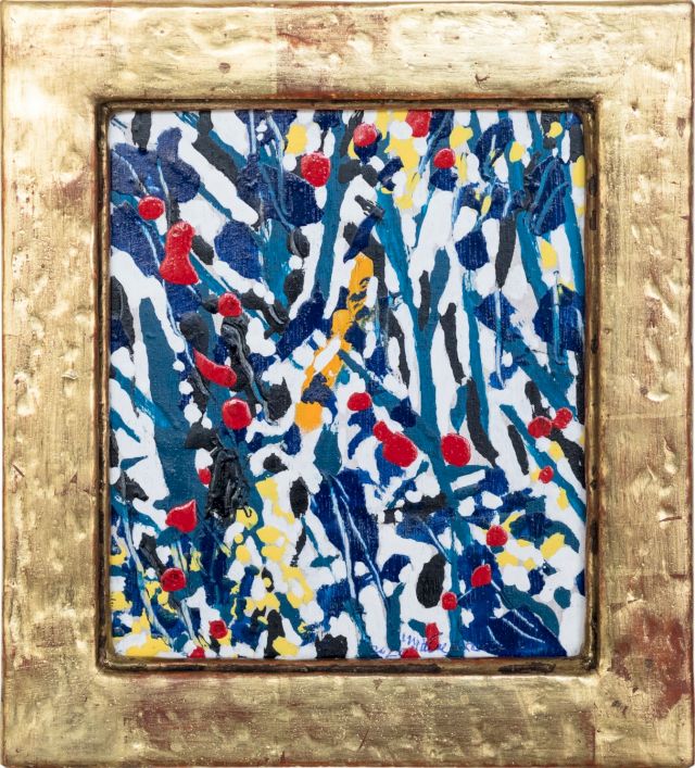 im Dickicht
14 x 12,5 cm
Öl auf Holz
2020