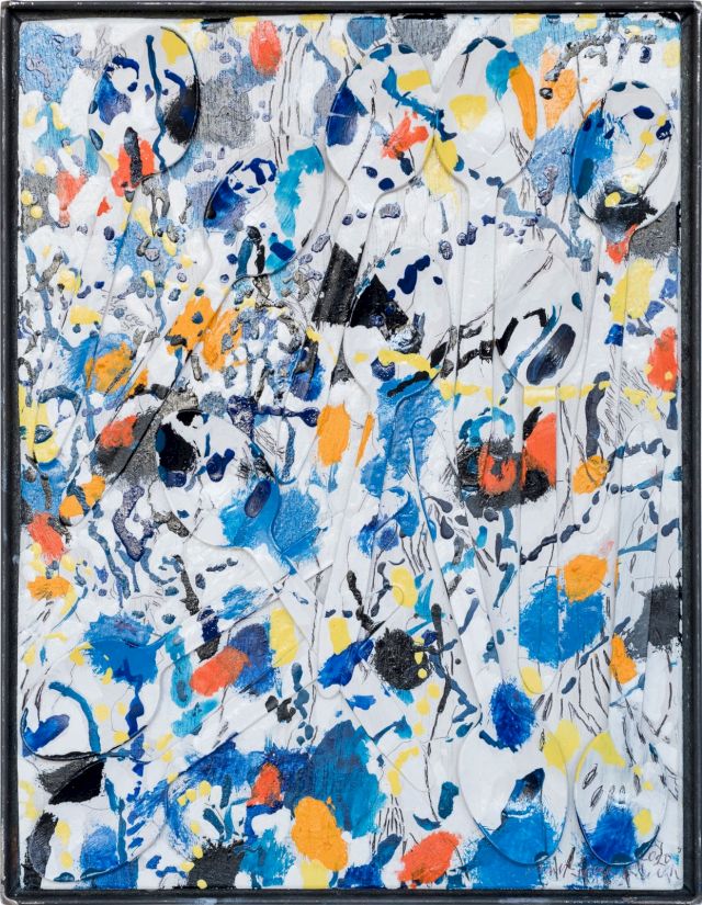 ausgelöffelt
31 x 23,5 cm
Öl auf Holz
2020