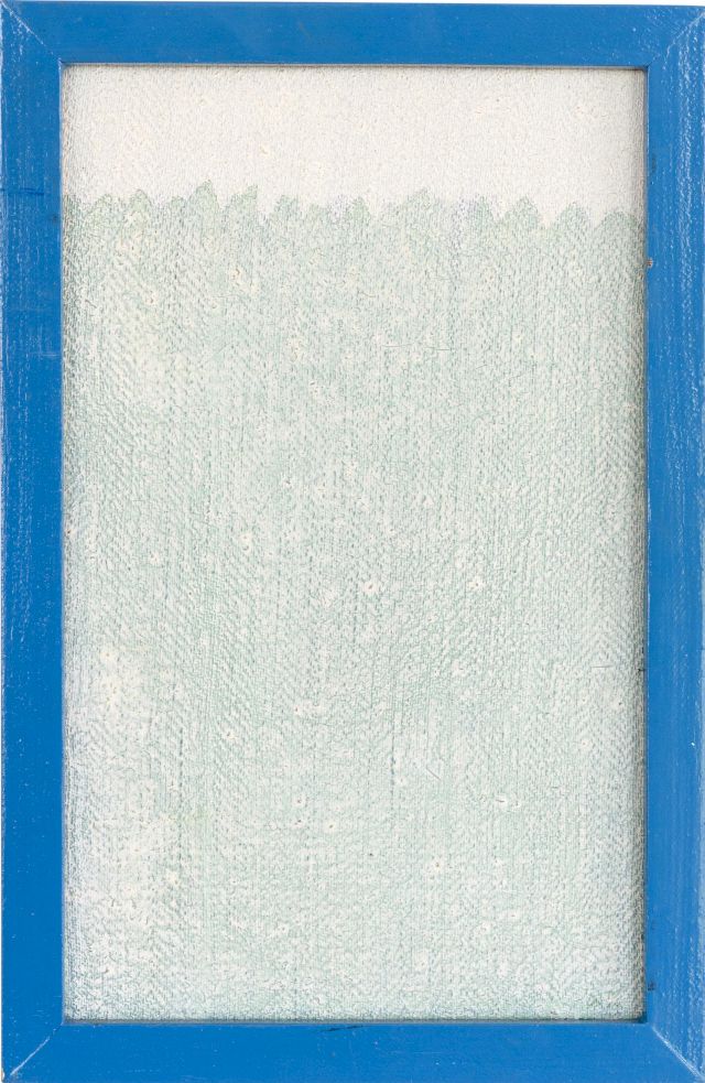 Ohne Titel
30 x 18 cm
Öl auf Leinwand
1968