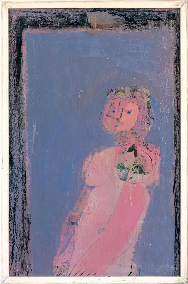 Ohne Titel
48 x 32 cm
Acryl auf Leinwand
1968