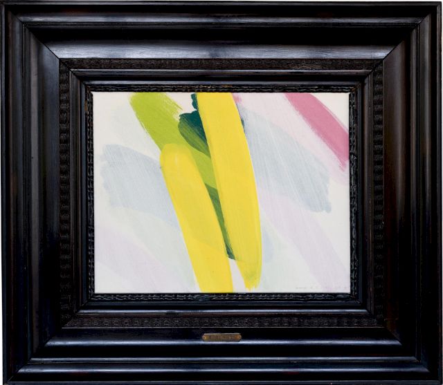 Hommage á E Vallée
32 x 39 cm
Öl auf Leinwand
1985