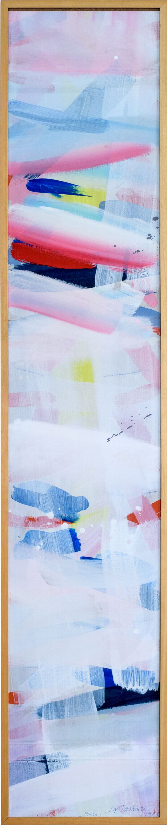 Straubing 1
220 x 44 cm
Acryl auf Pappe
1988