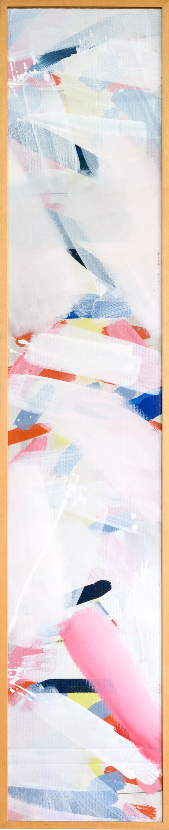 Straubing 2
220 x 44
Acryl auf Pappe
1988