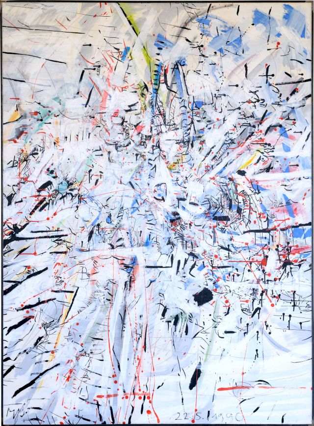 Aus der Serie Air
160 x 120 cm
Acryl auf Leinwand
1990