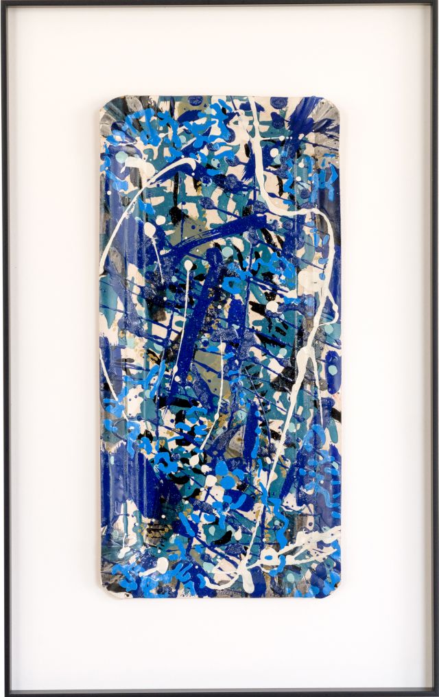 Pappe
47 x 29 cm
Öl auf Pappe
Fundstück
2000